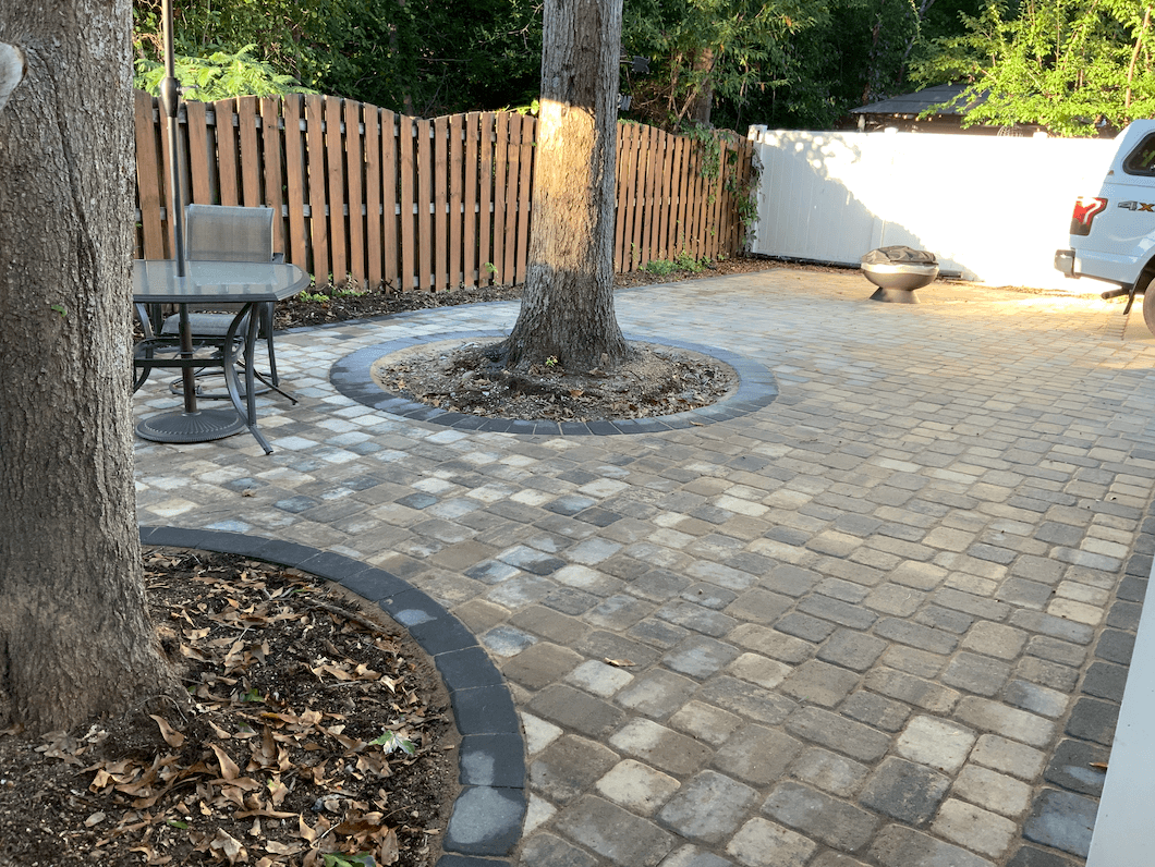 Paving stones pattern