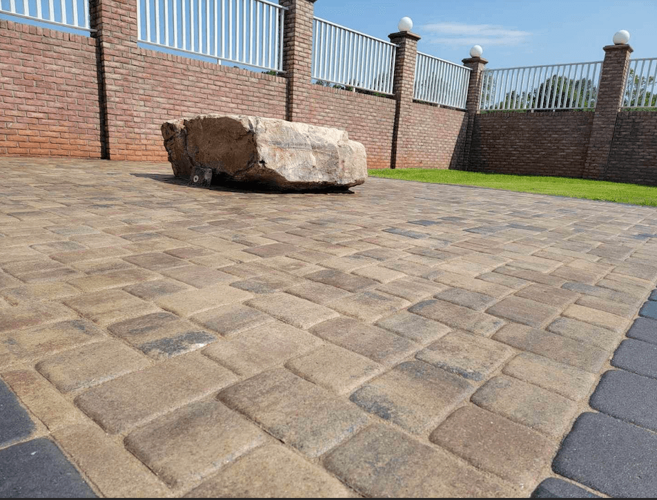 Paver walkway