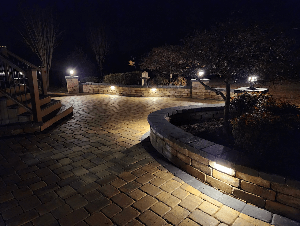 Patio with fire pit