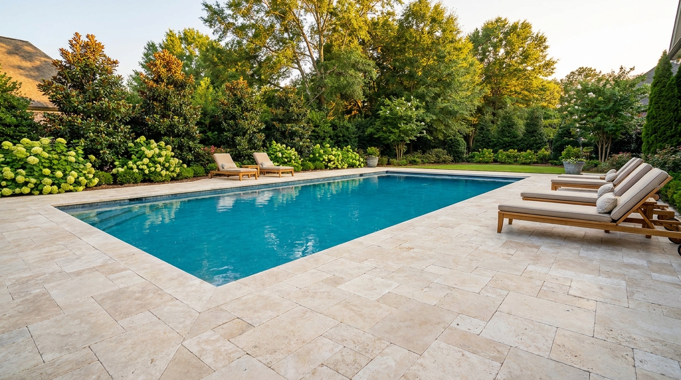 Heat-Resistant Pool Deck Pavers: Your Complete Material Guide for South Carolina Summers