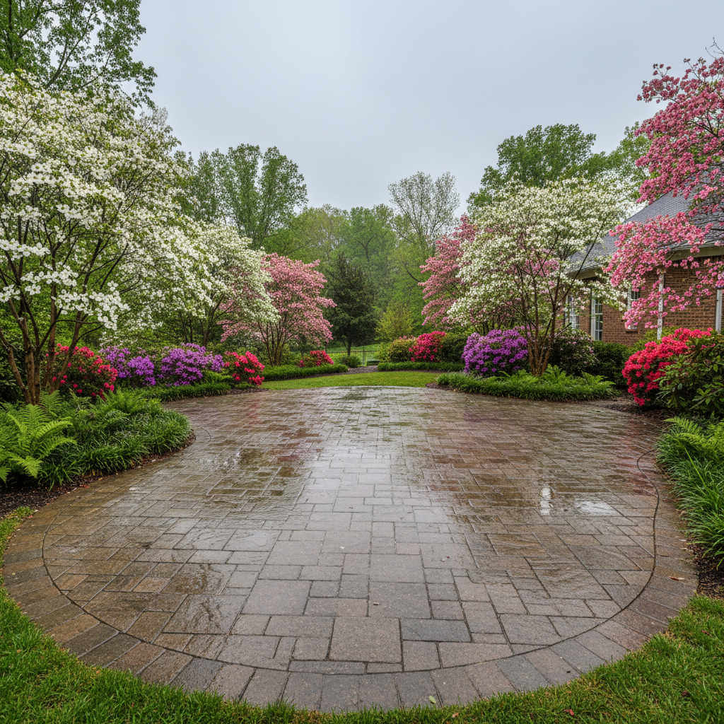 Spring Drainage Solutions for Hardscaping in Upstate SC: Protecting Your Patio, Driveway & Retaining Walls