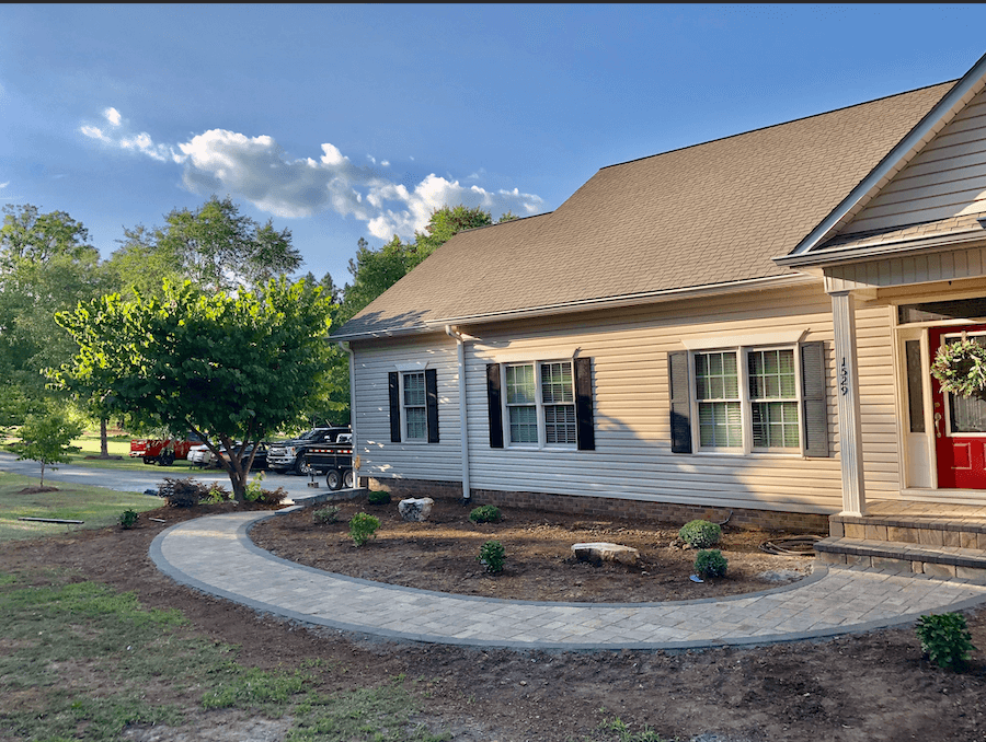 Paver Walkway